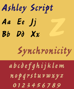 Ashley script - best fonts for labels 