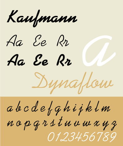 Kaufman Script Font